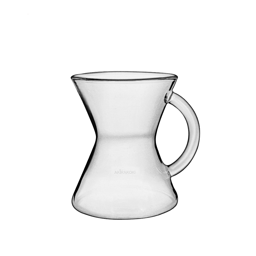 AKIRAKOKI 迷你玻璃馬克杯咖啡壺 300ml