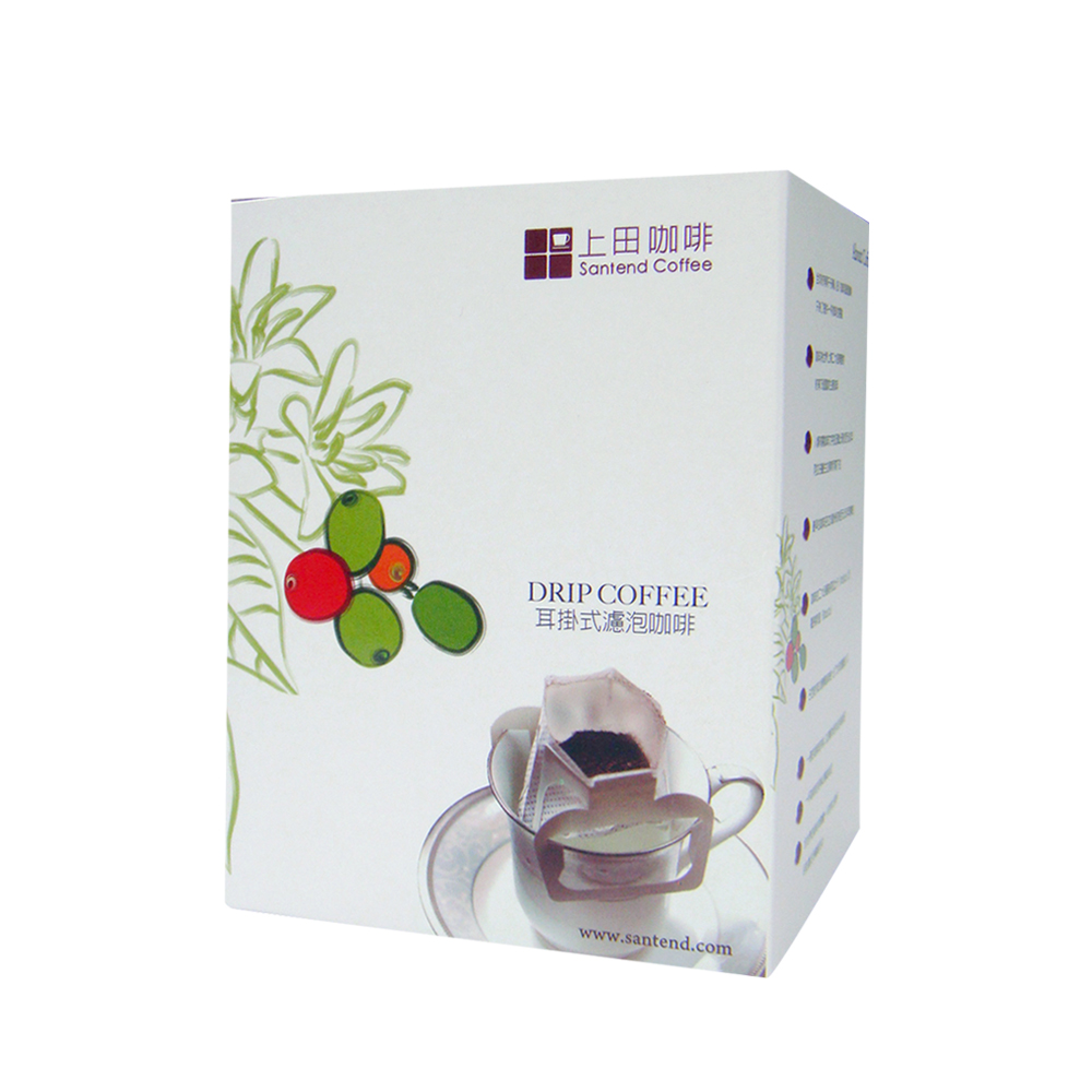 上田 綜合熱咖啡掛耳式咖啡10入/盒