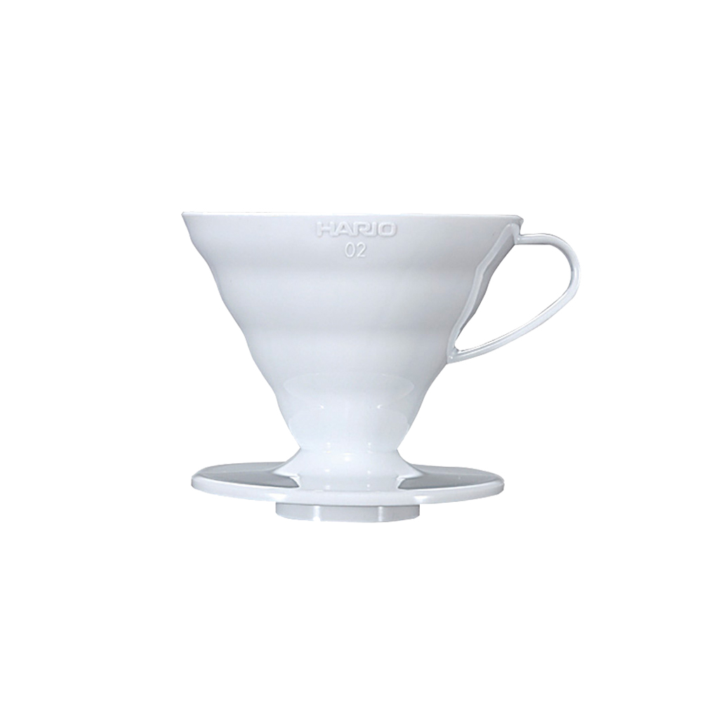 HARIO V60白色02樹脂濾杯 VD-INT-02W