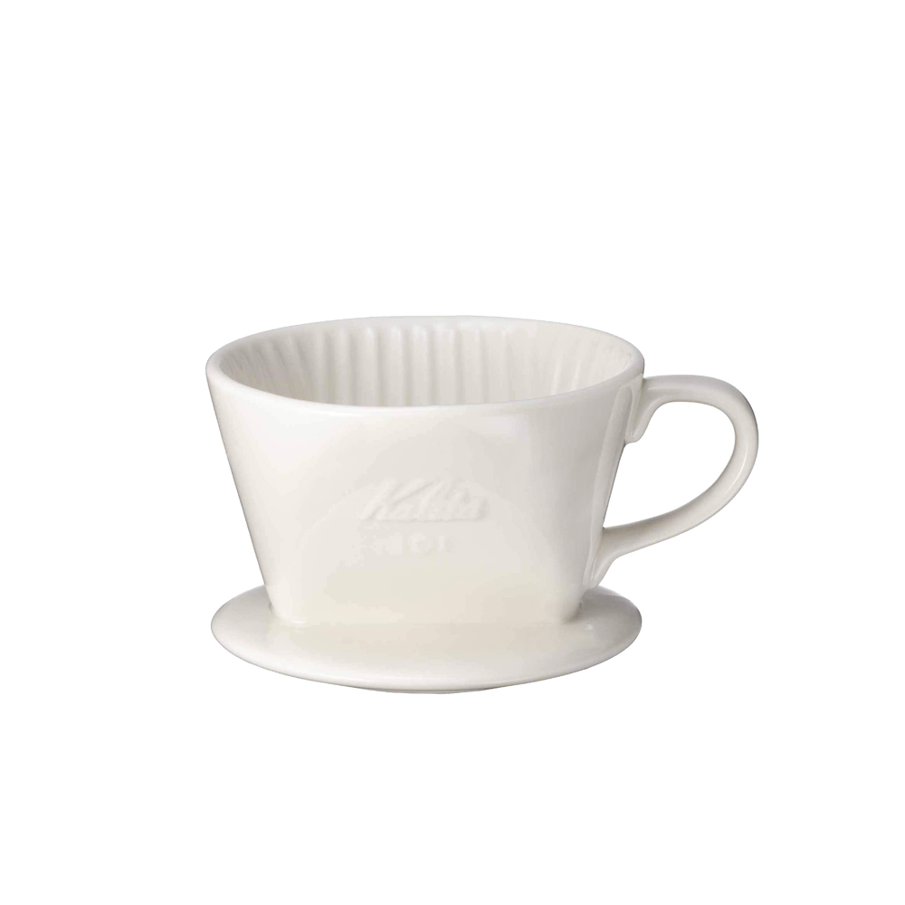 Kalita 101 白色三孔陶瓷濾杯 1~2杯份