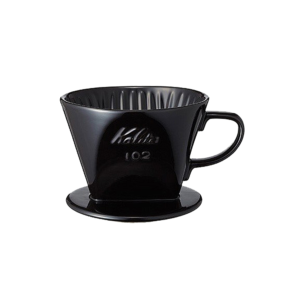 Kalita 102 黑色三孔陶瓷濾杯 2~4杯份