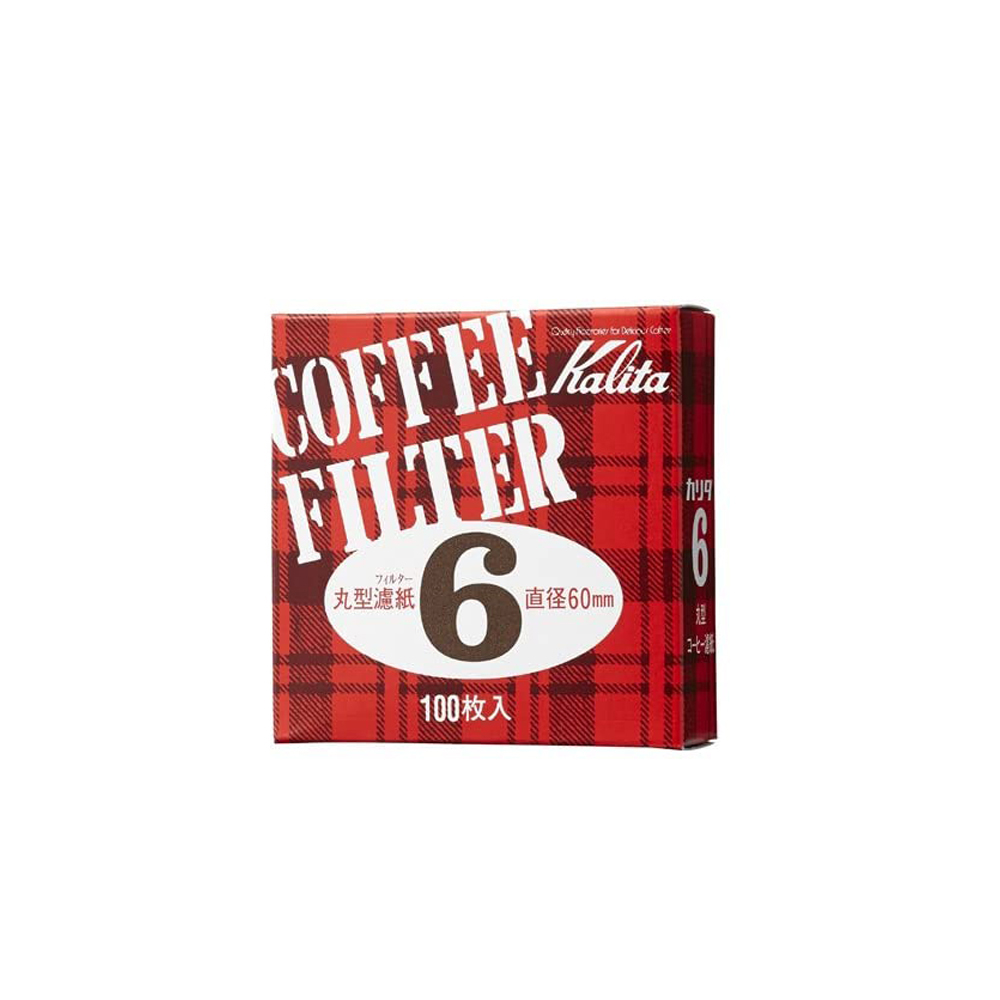 Kalita 丸型濾紙#6