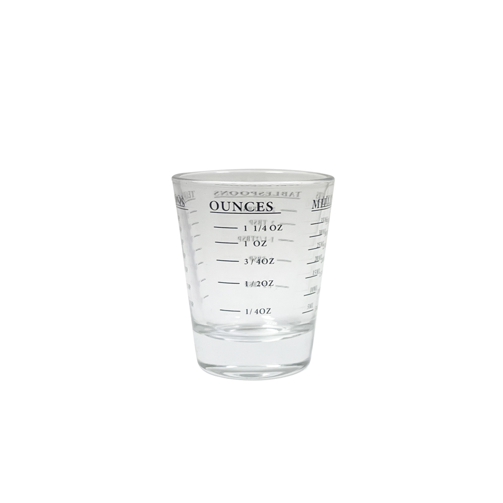 玻璃量杯 盎司杯1.5oz (4種刻度顯示)