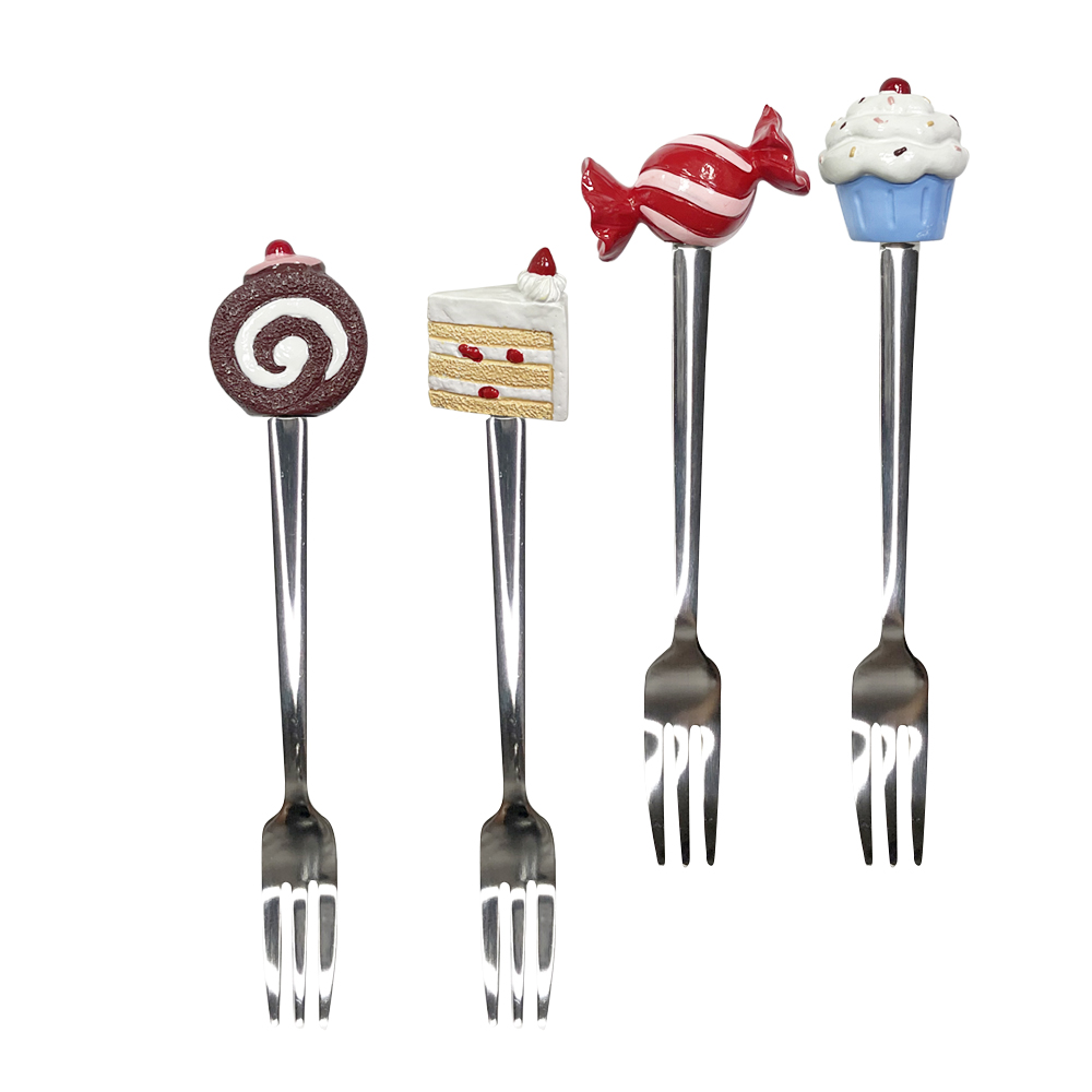 Sugar Cloud 蛋糕糖果系列叉組 4入/組